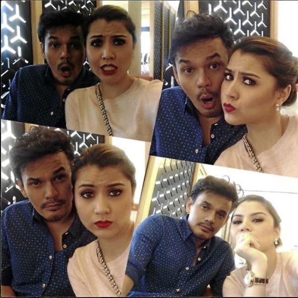 Time for a selfie: Lisa Surihani (seen here with husband Yusry Abdul Halim) is Malaysia’s Internet queen with 1.6 million Twitter followers. Lisa Surihani and her husband is one of the popular artists who often uploaded selfie pictures. picture: http://www.thestar.com.my/
